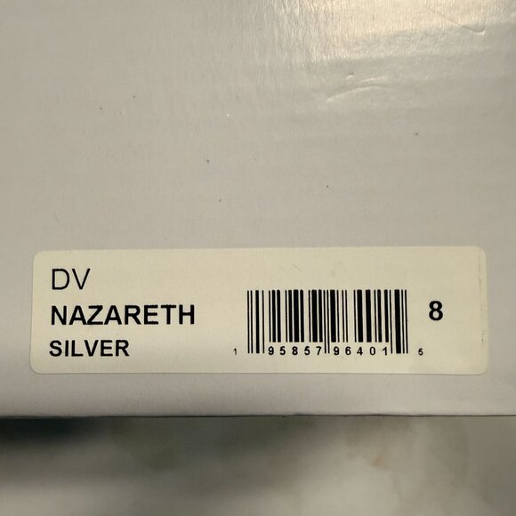 DV by Dolce Vita Nazareth Women's Silver Boot Medium Size 8 NEW - Picture 7 of 7
